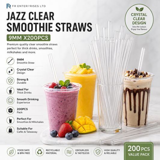 Reusable Plastic Straw- 9MM