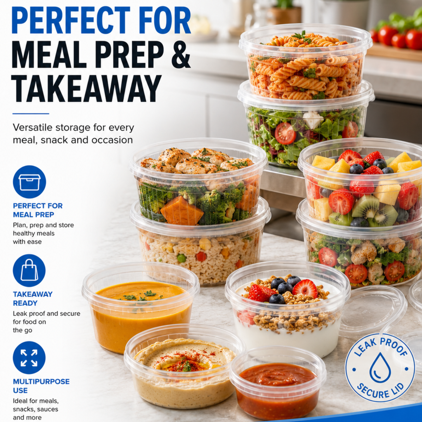 Heavy Duty Deli Container