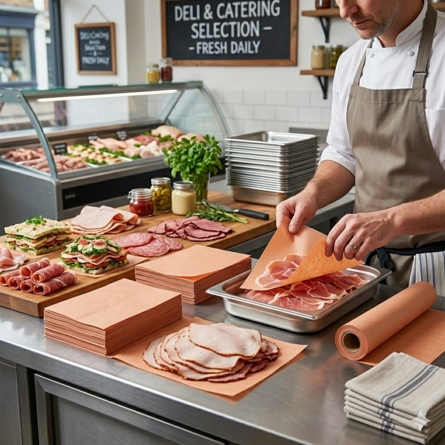 Meat Protector Peach Paper
