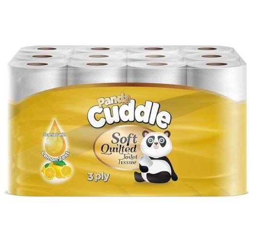 Panda Cuddle Soft Toilet Paper Rolls |  Sustainable Tissue Roll