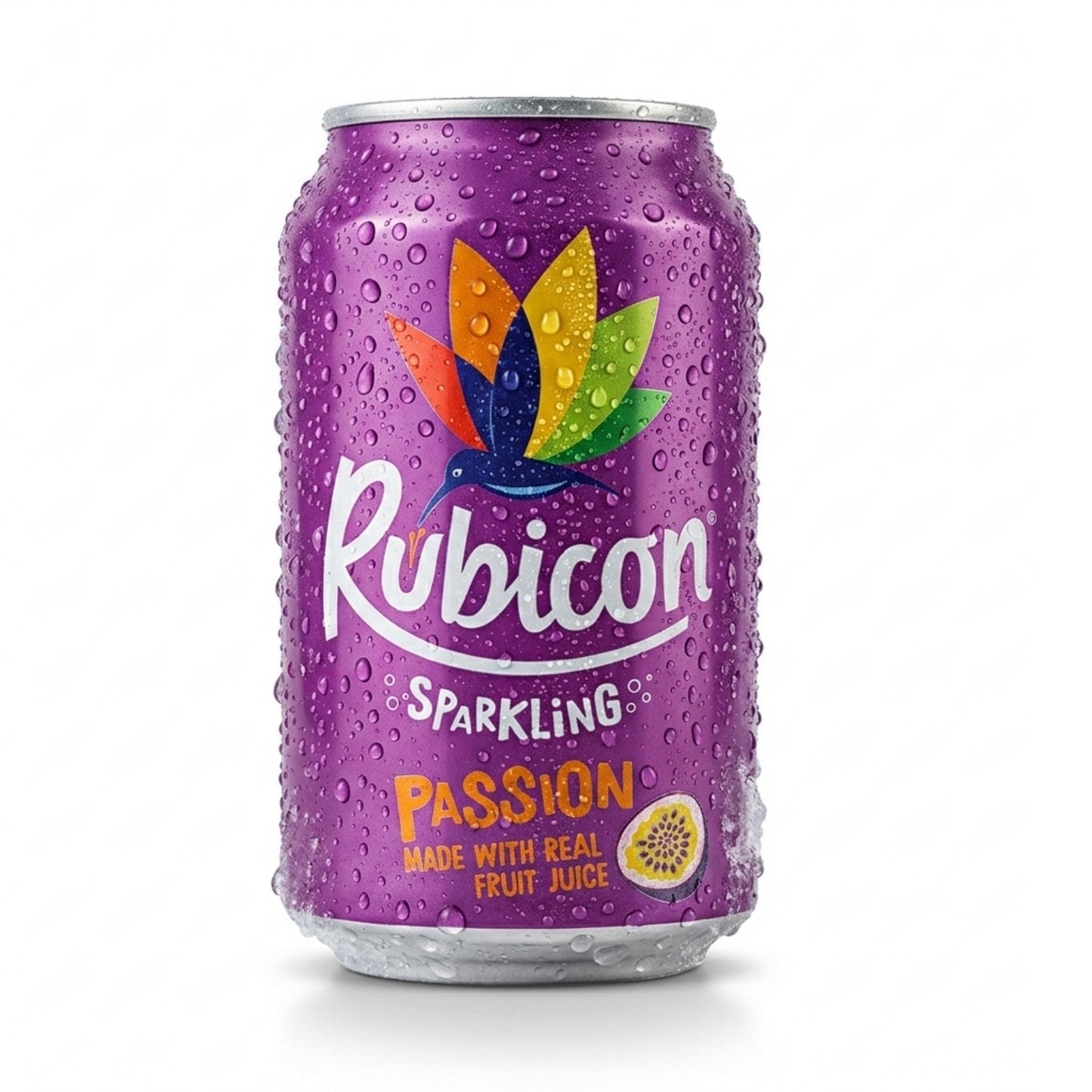 CAN Rubicon Passion Sparkling Fruit Juice- 24x330ML