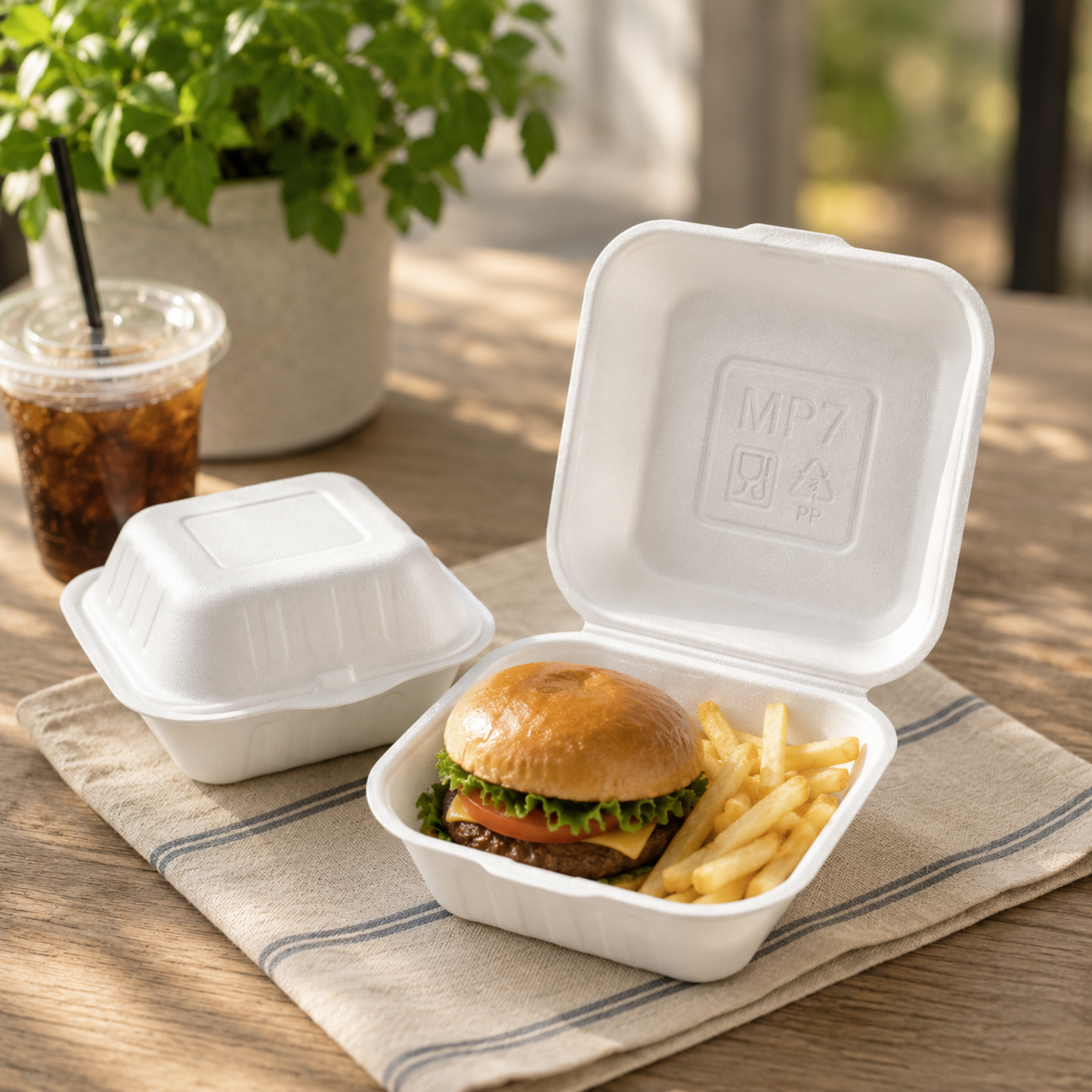 MP6 Next Gen Foam Box- Takeaway Containers
