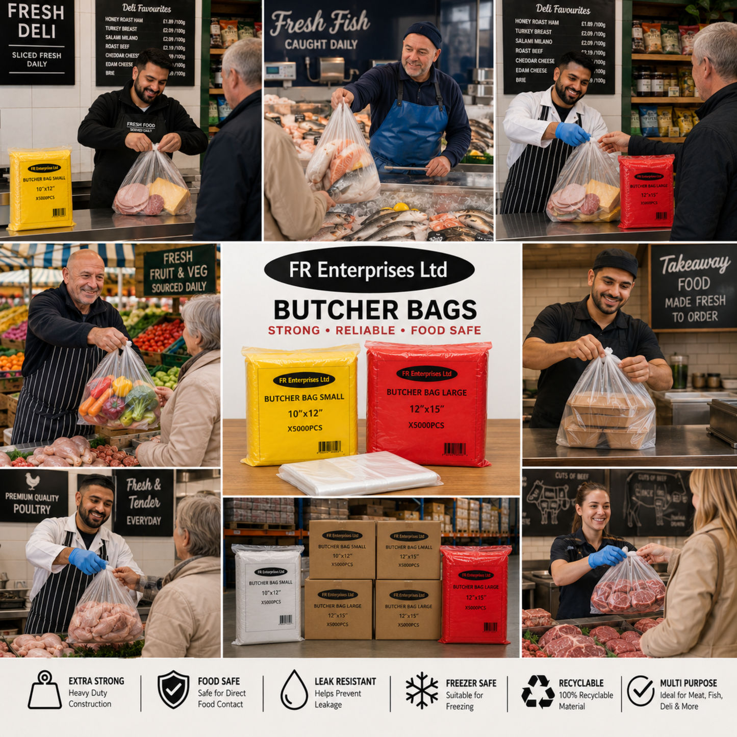 Heavy Duty Butcher Bag