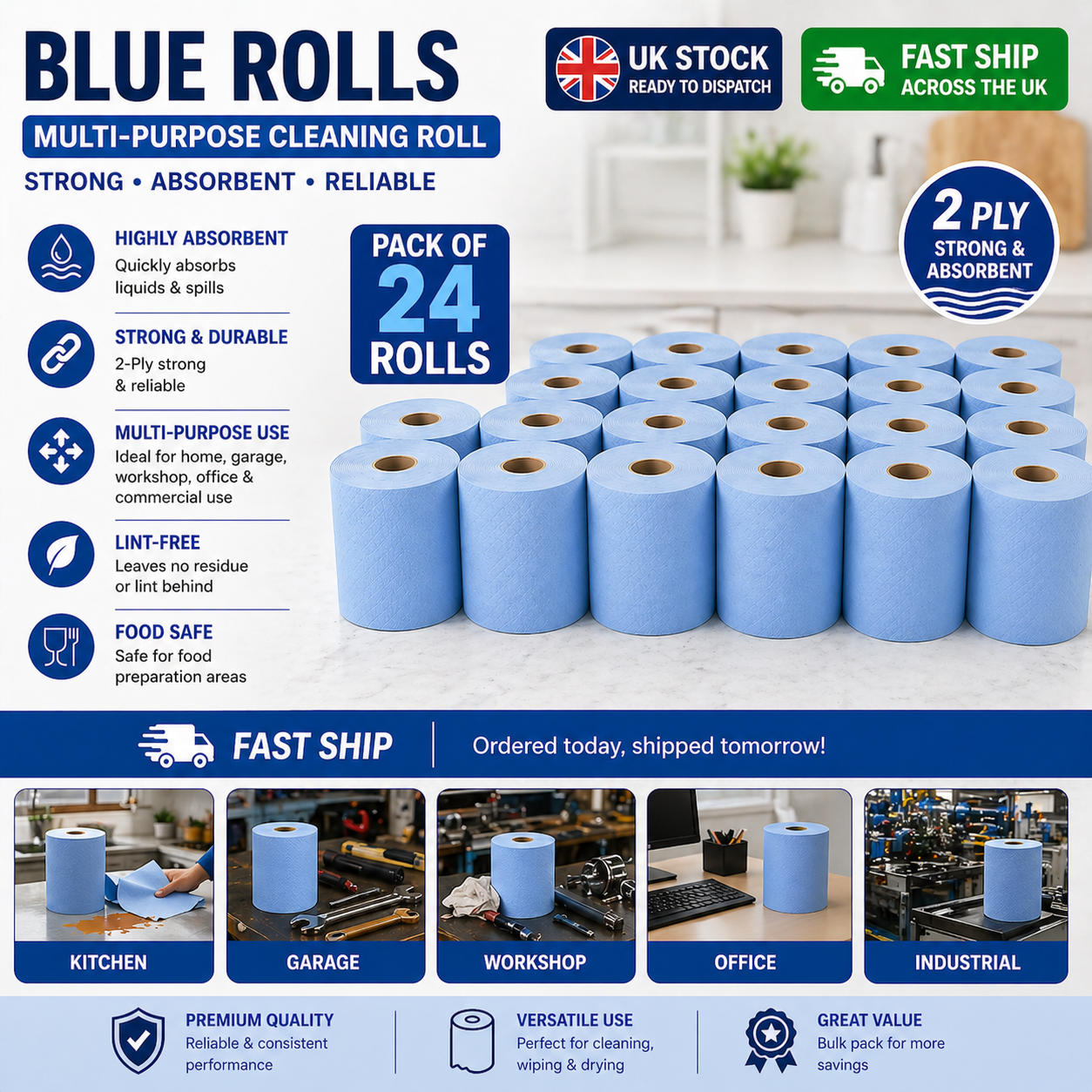 Eco Centre Feed Rolls