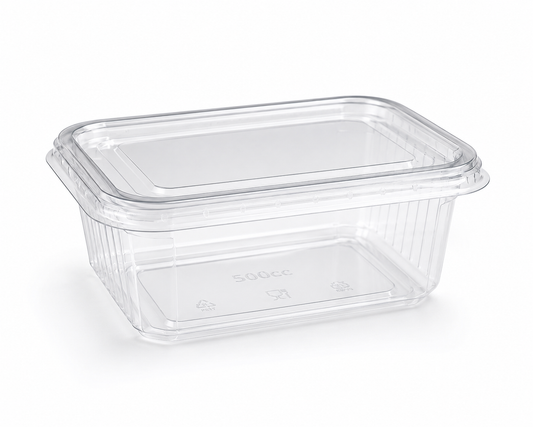 500cc Clear Salad Containers