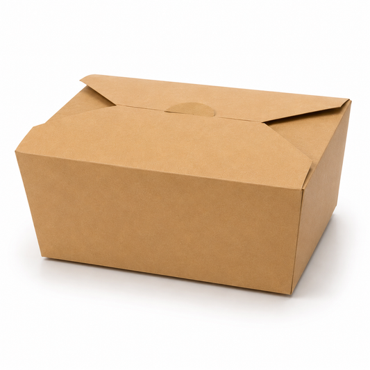 Takeaway No.4 Paper Kraft Food Box (2800ml/94OZ)