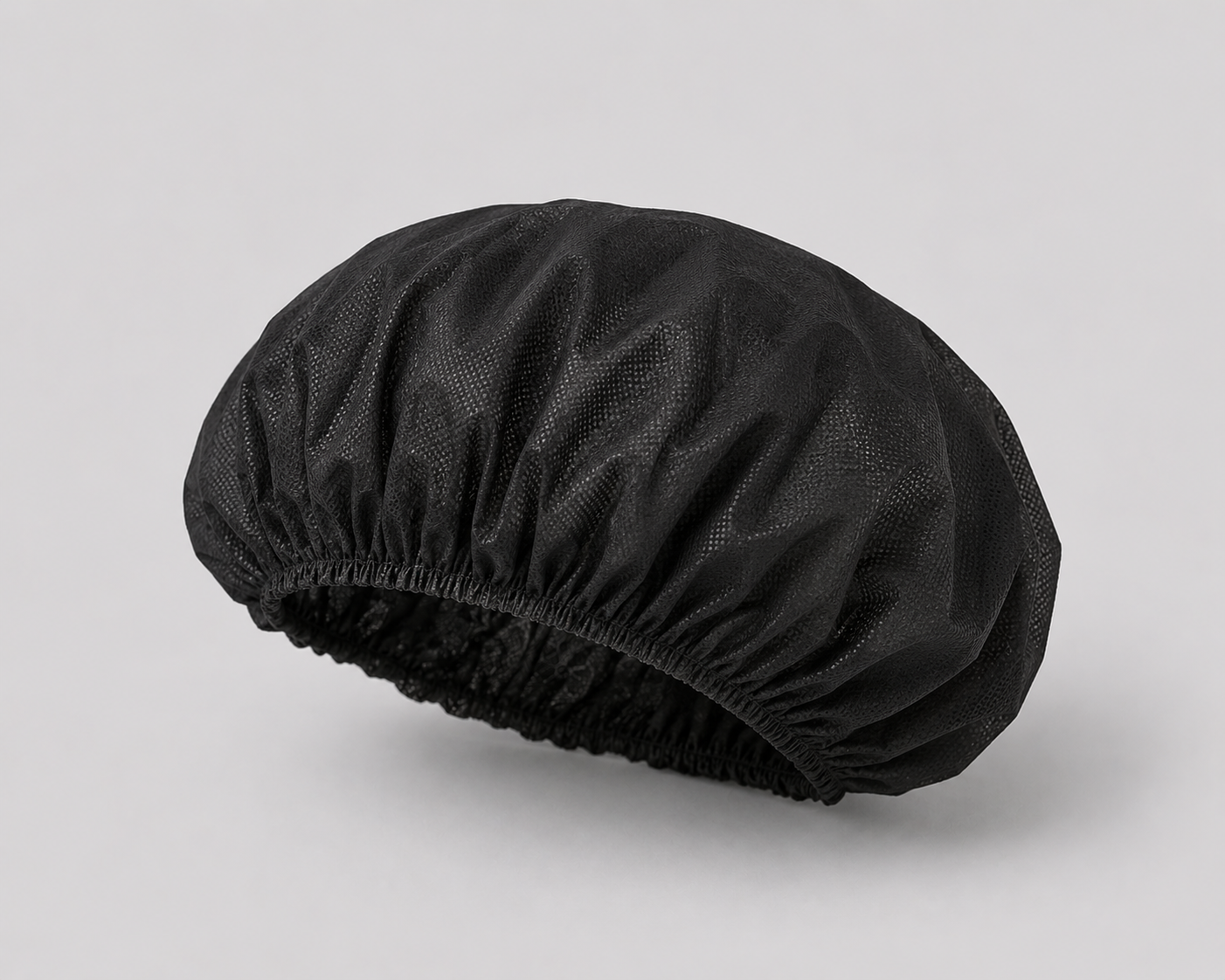 Black Disposable Mob Caps – Lightweight Hair Covers for Hygiene