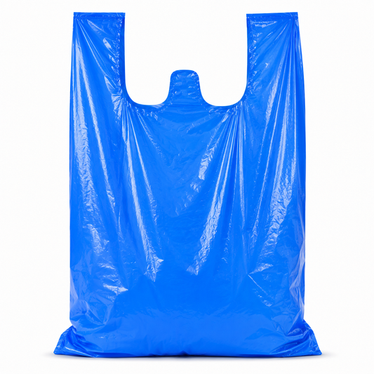 Blue Jumbo Carrier Bag- 12x18x23''