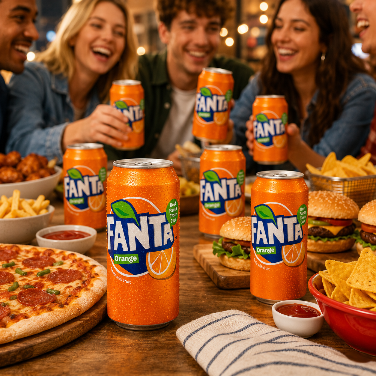 CAN Fanta Orange 24X330ML GB