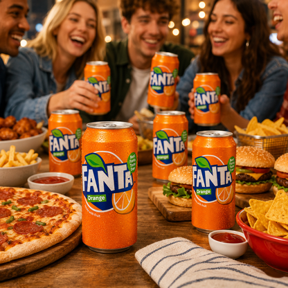 CAN Fanta Orange 24X330ML GB