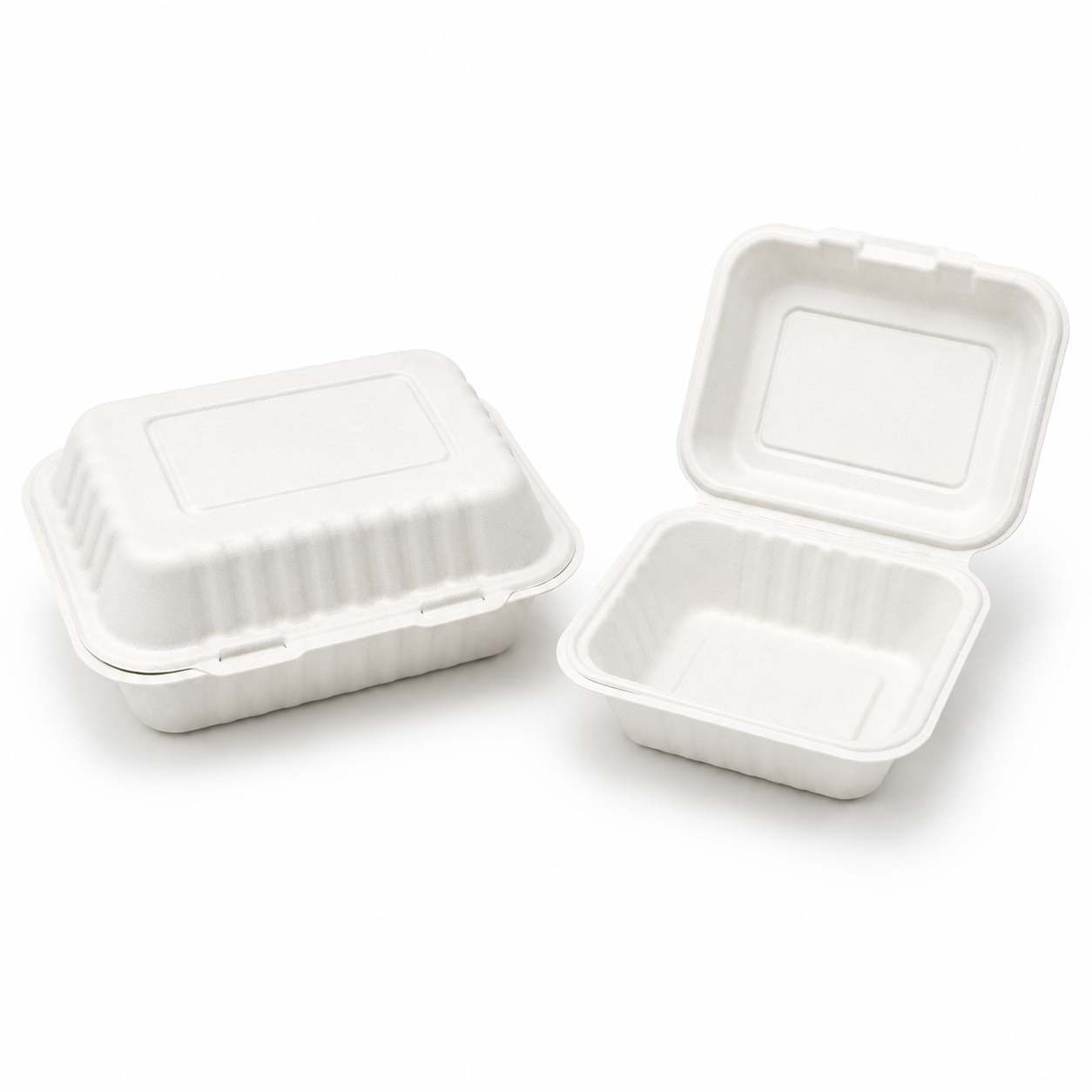 Bagasse Clamshell Box BHB9 (7x5")