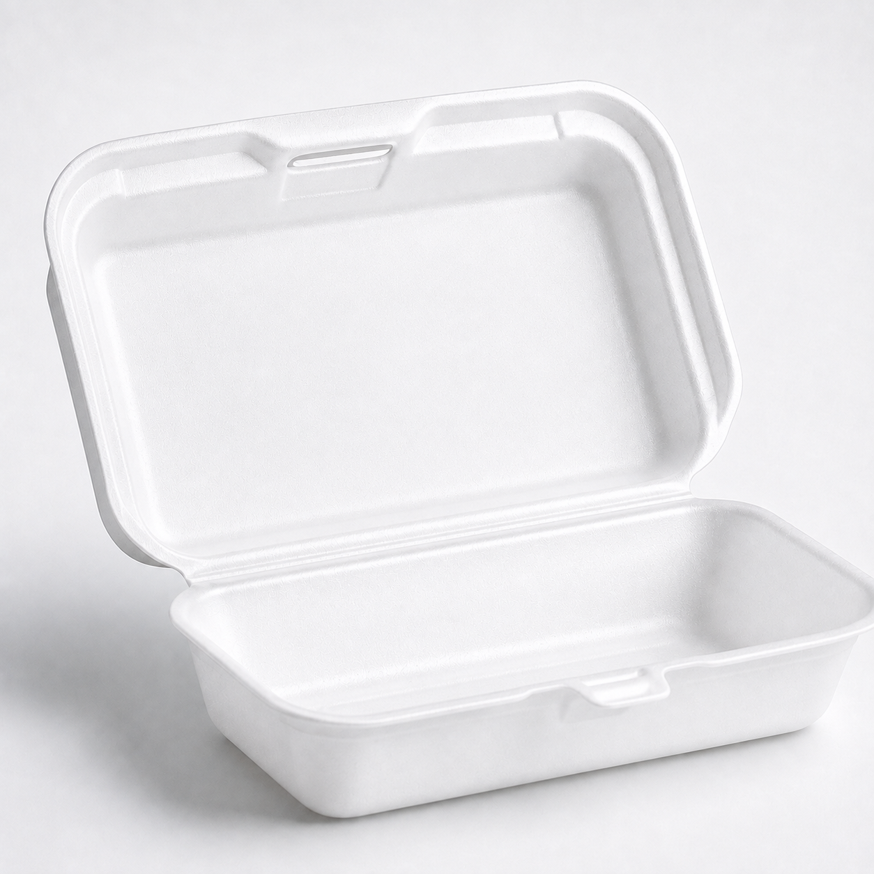 MP10 Foam Burger Box- Clamshell Takeaway Containers