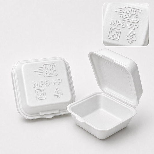 MP6 Next Gen Foam Box- Takeaway Containers