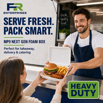 MP9 Next Gen Foam Box- Takeaway Containers