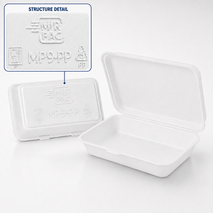 MP9 Next Gen Foam Box- Takeaway Containers