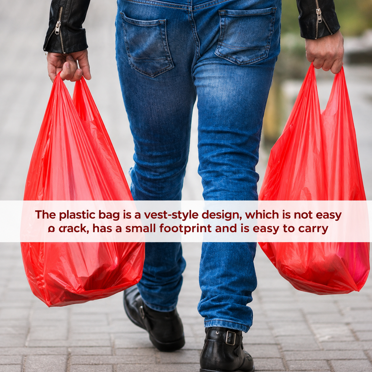 Master Jumbo Poly Carrier Bags- 13'' X 19'' X 23"