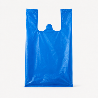 Medium T-Shirt Carrier Bags- 10x15x18''