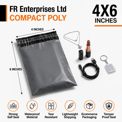 Grey Mailing Bags