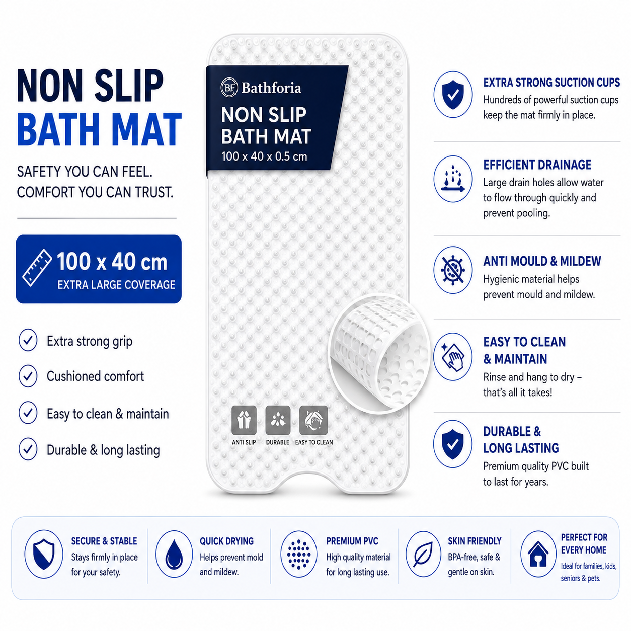 Non-Slip Bath Mat