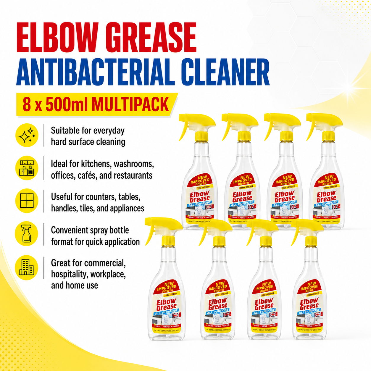 Elbow Grease Antibict.500ML- 8PCS