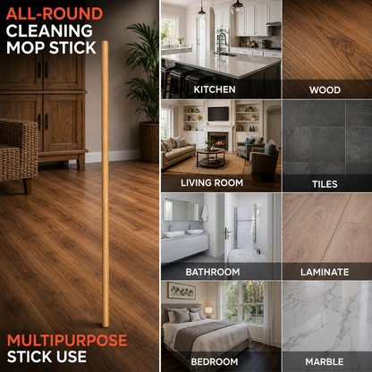 Wooden Mop Stick