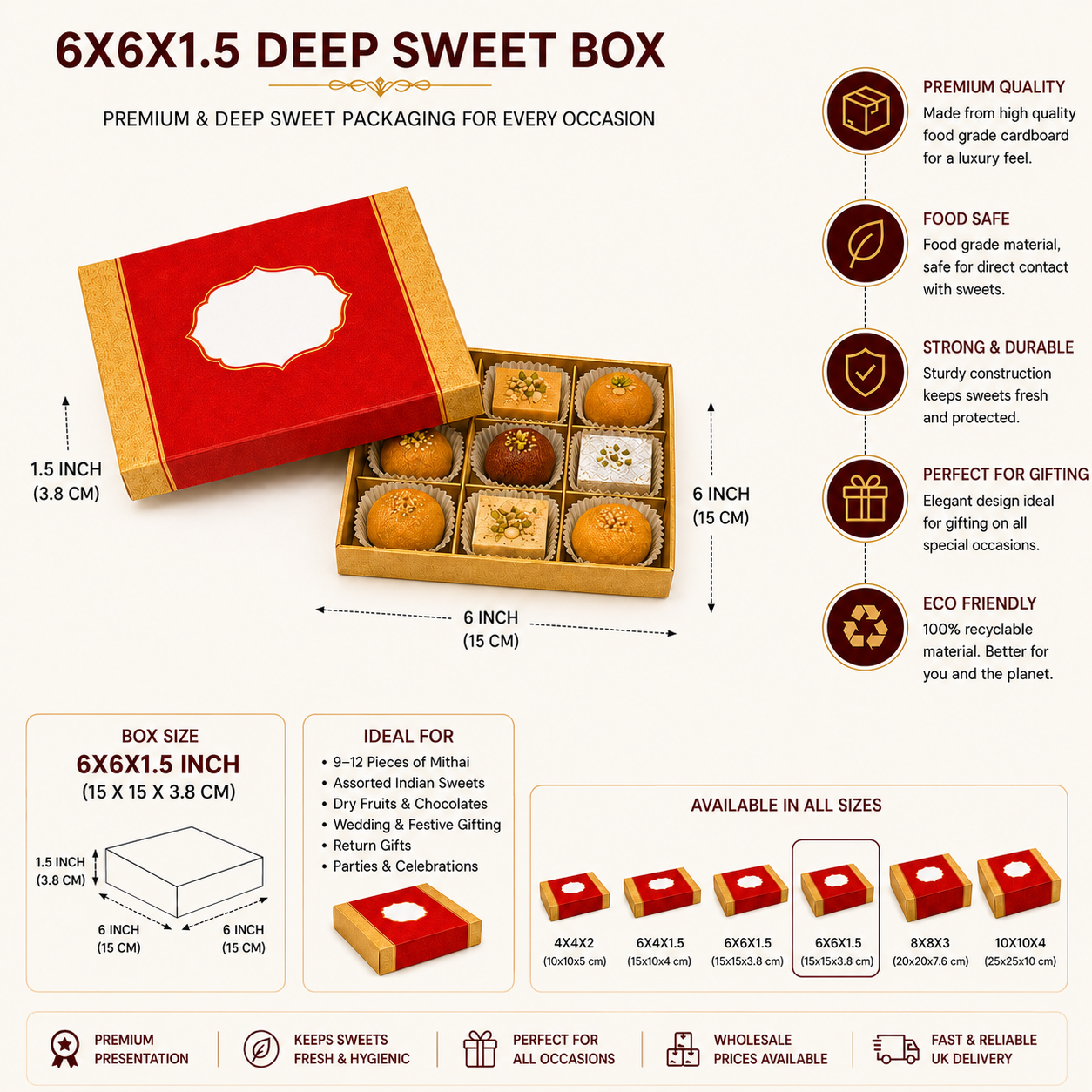 Red Sweet Box