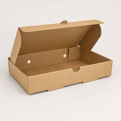 Plain Brown Fish and Chips Box