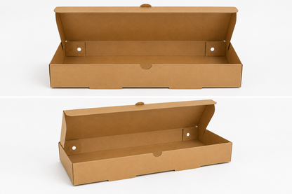Plain Brown Fish and Chips Box