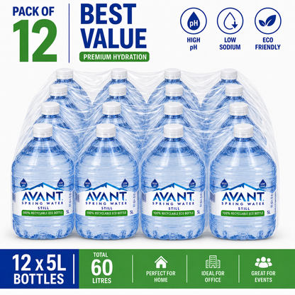 Avant Natural Spring Water 5 Liter