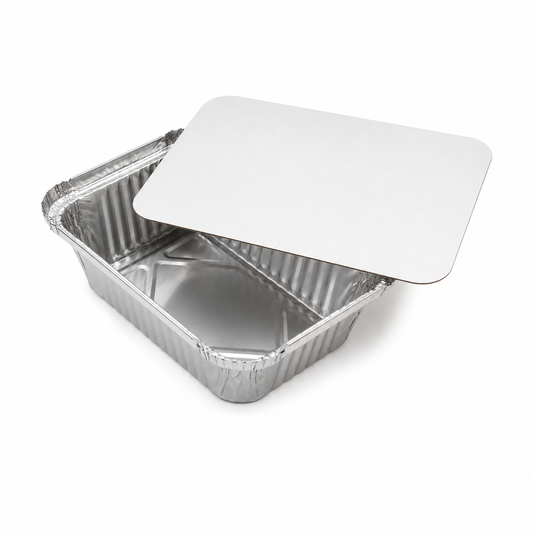 Heavy-Duty Aluminum Foil Containers No.2- 450ml