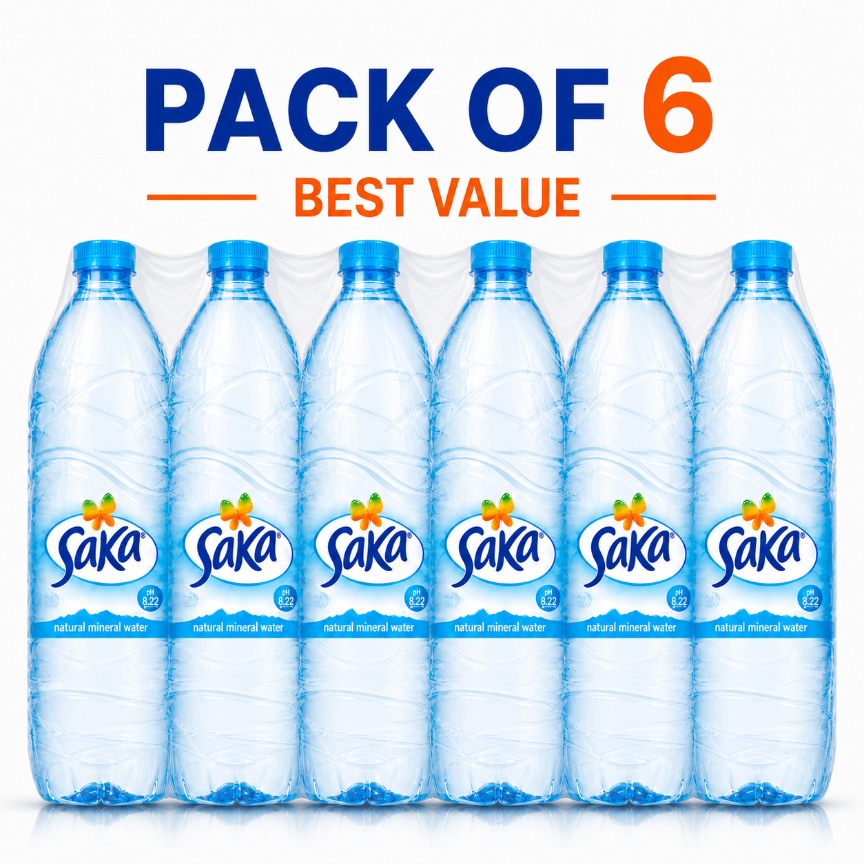 Saka Natural Mineral Water 1.5L