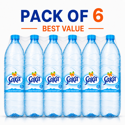 Saka Natural Mineral Water 1.5L