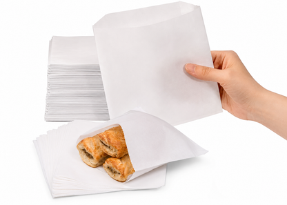 Heavy-Duty White Fish & Chips Greaseproof Paper