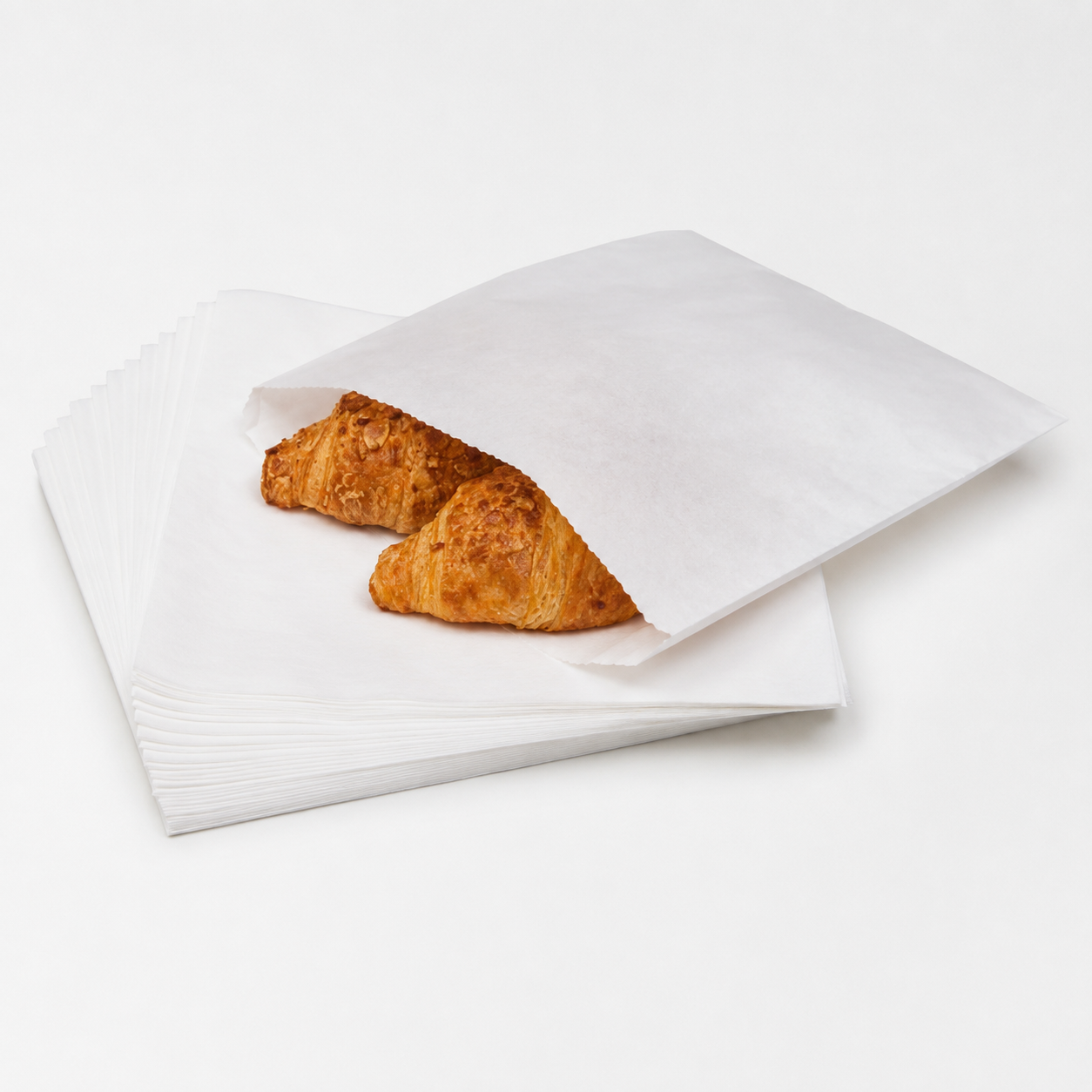 Heavy-Duty White Fish & Chips Greaseproof Paper