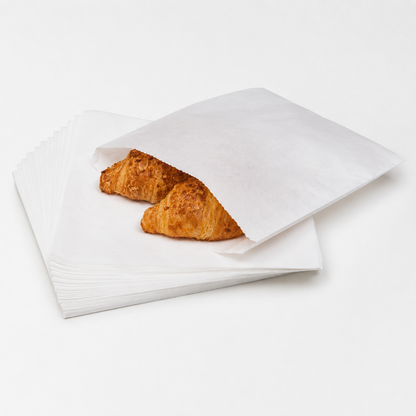 Heavy-Duty White Fish & Chips Greaseproof Paper