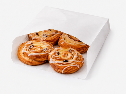 Heavy-Duty White Fish & Chips Greaseproof Paper