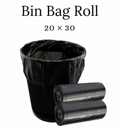 Black Bin Bag Roll (20x30)