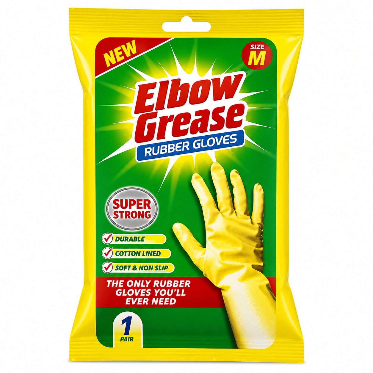 Elbow Grease Rubber Gloves