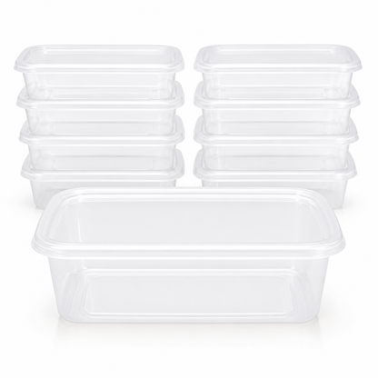 Heavy Duty Microwave Container with Lids