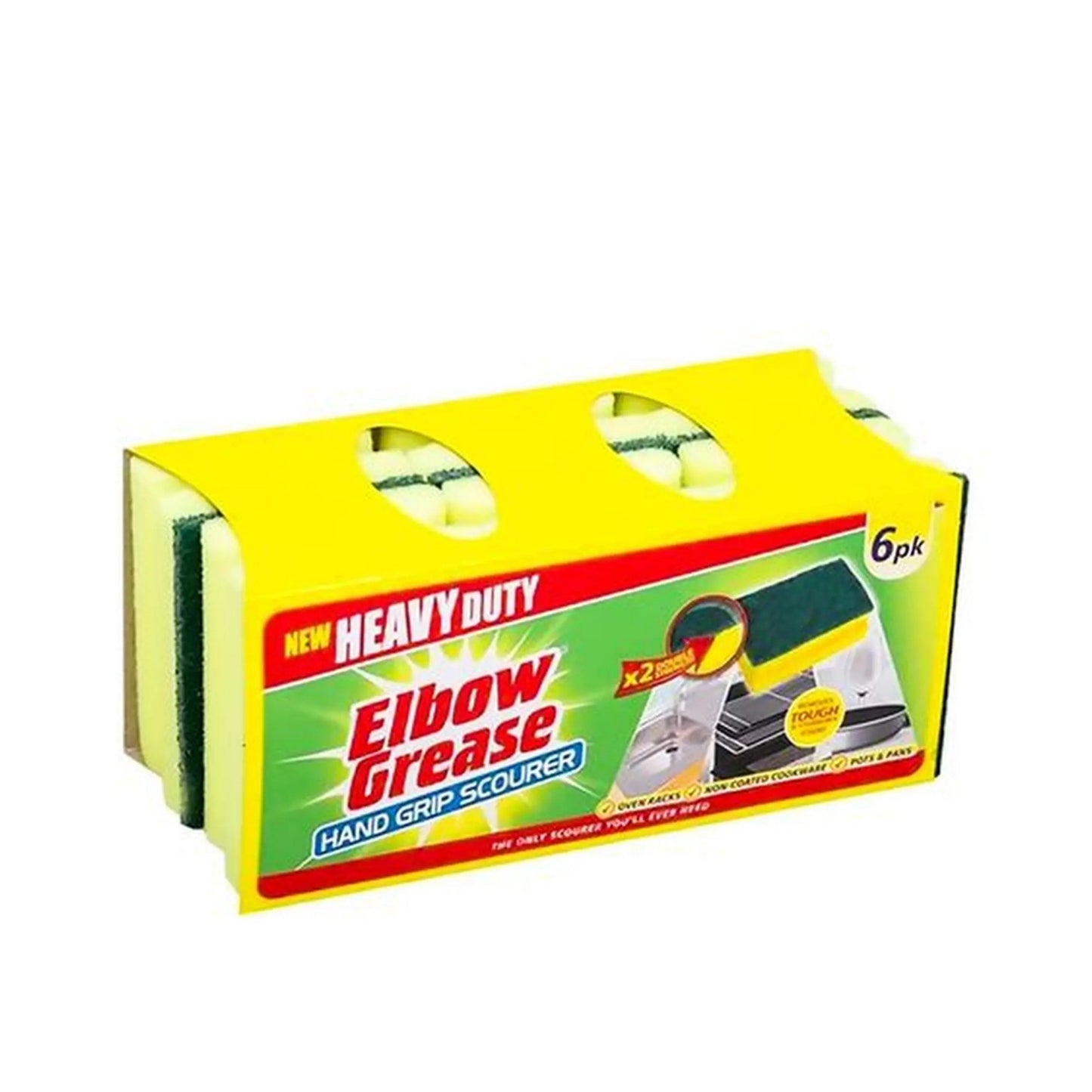 Hand Grip Scourer- 4PK