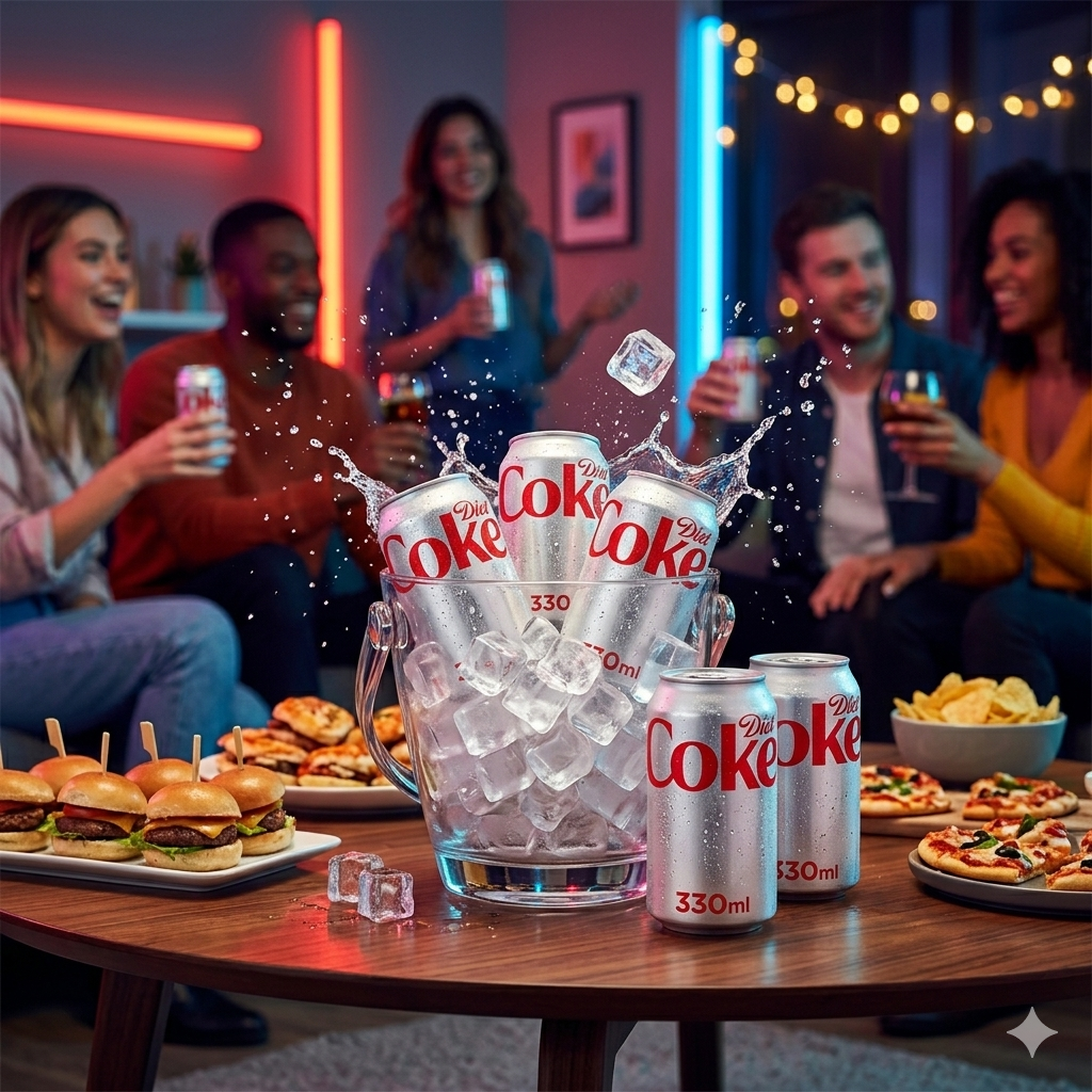 CAN Coke Diet 24x330ML GB