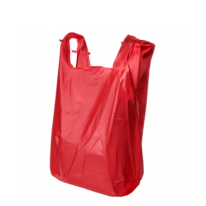 Jumbo Heavy Duty Poly Carrier Bags- 13x19x23