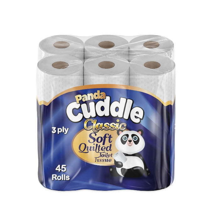 Panda Cuddle Toilet Paper Rolls