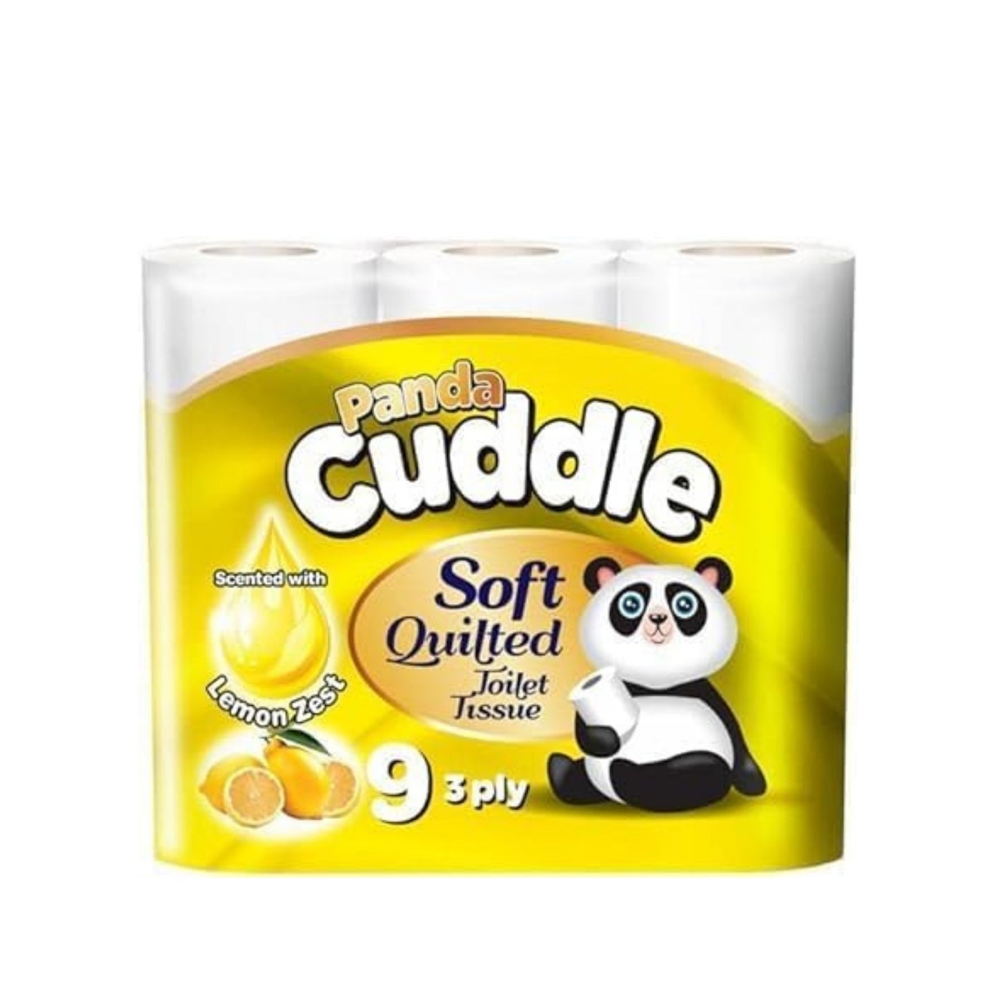 Panda Cuddle Toilet Paper Rolls