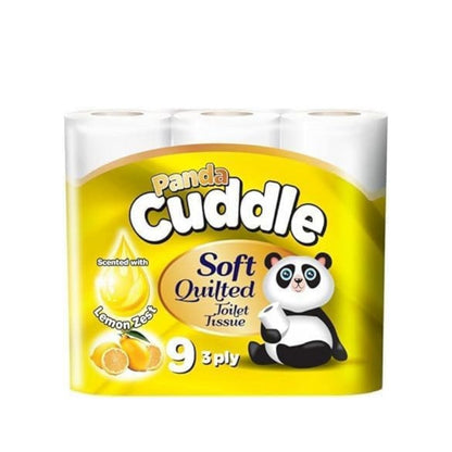 Panda Cuddle Toilet Paper Rolls