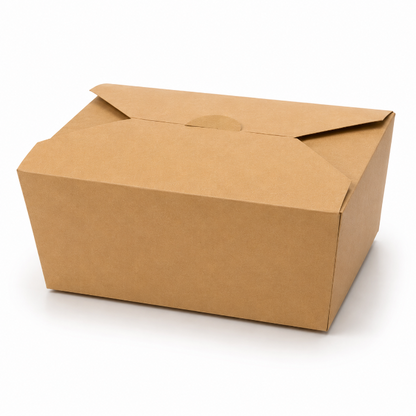 The Ultimate Eco-Friendly Brown Takeaway Box | Sturdy & Leak-Proof