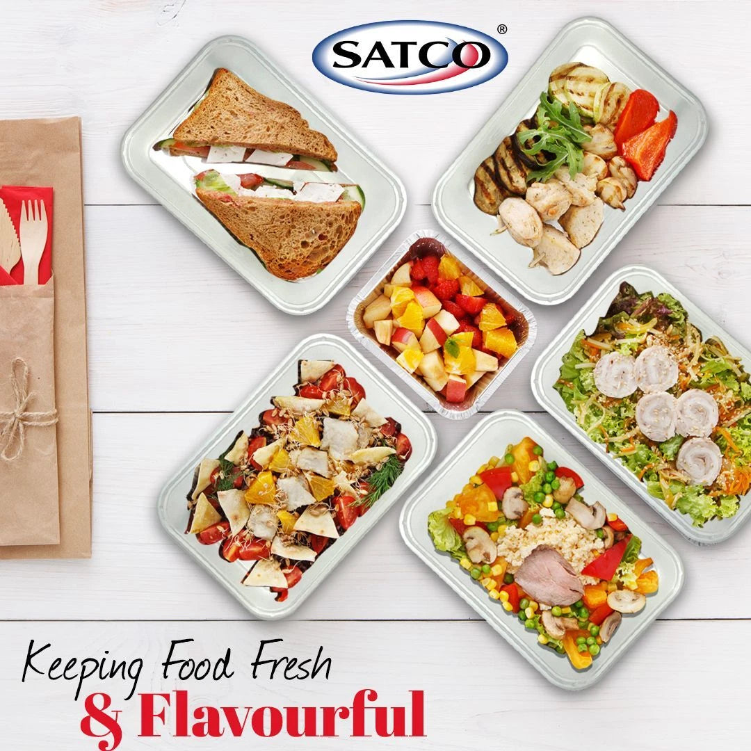 Satco Heavy Duty Microwave Container with Lids