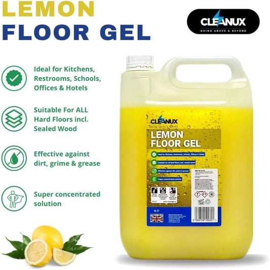 Cleanux Lemon Floor Gel- 5L