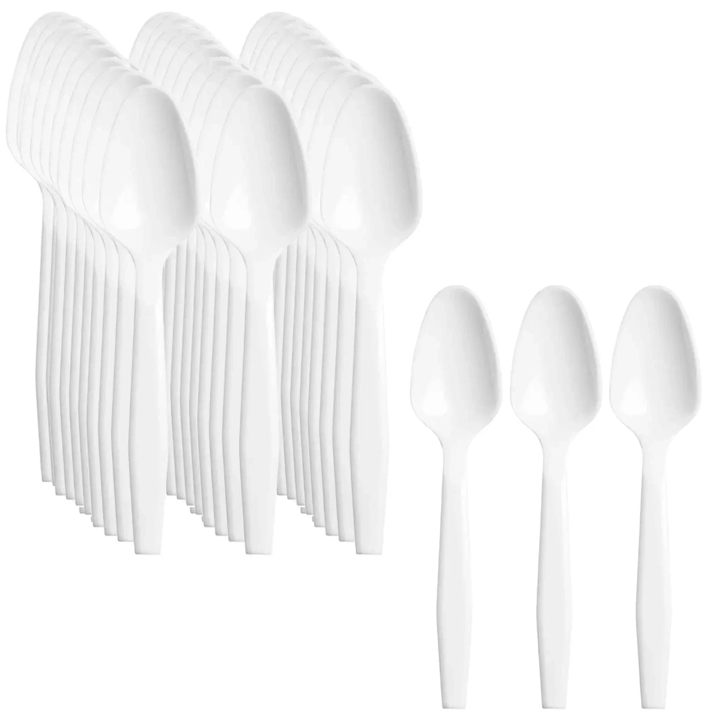 Premium Plastic Cutlery Set | Heavy-Duty Disposable Cutlery