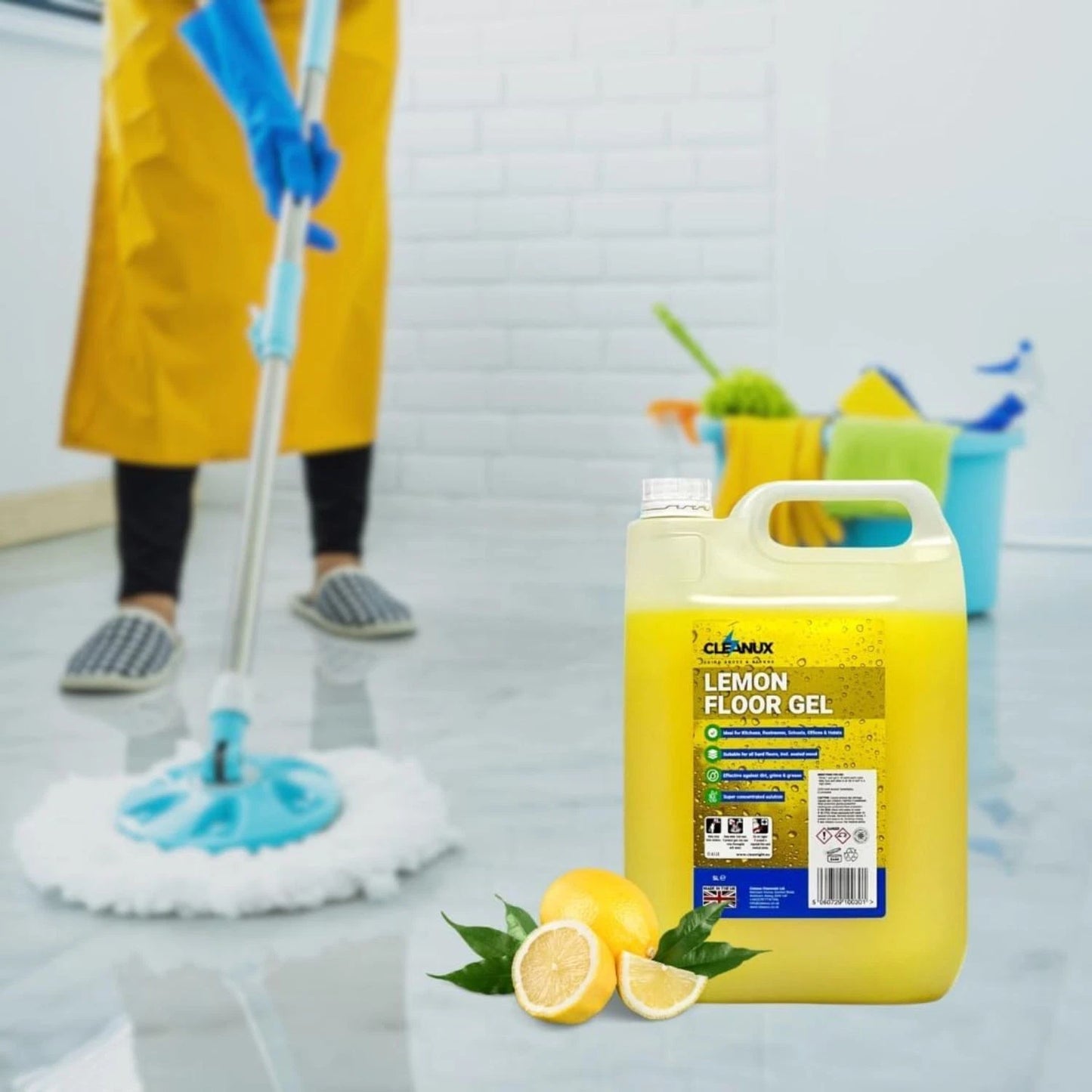 Cleanux Lemon Floor Gel- 5L
